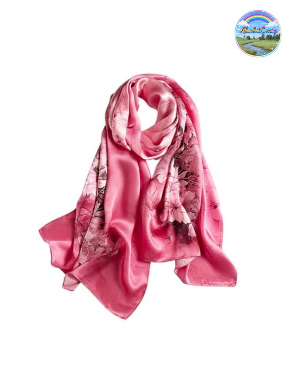 100% Mulberry Silk Long Scarf Women Large Oblong Shawl Wrap